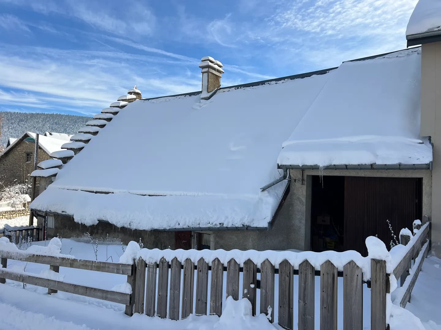 façade accès grange